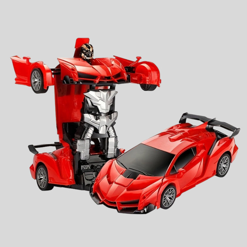 Remote Controlled Car Transforms Into Robot With LED Lights For Kids | Temsk