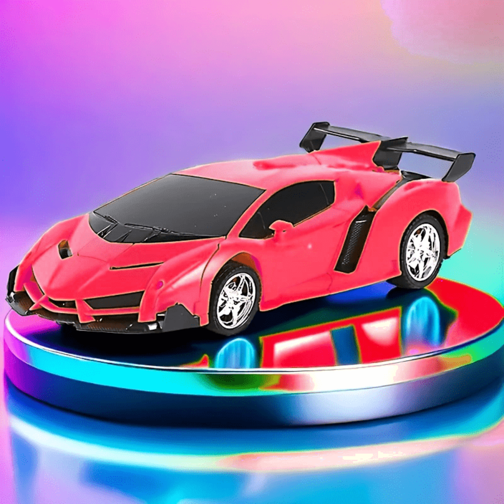 Remote Controlled Car Transforms Into Robot With LED Lights For Kids | Temsk