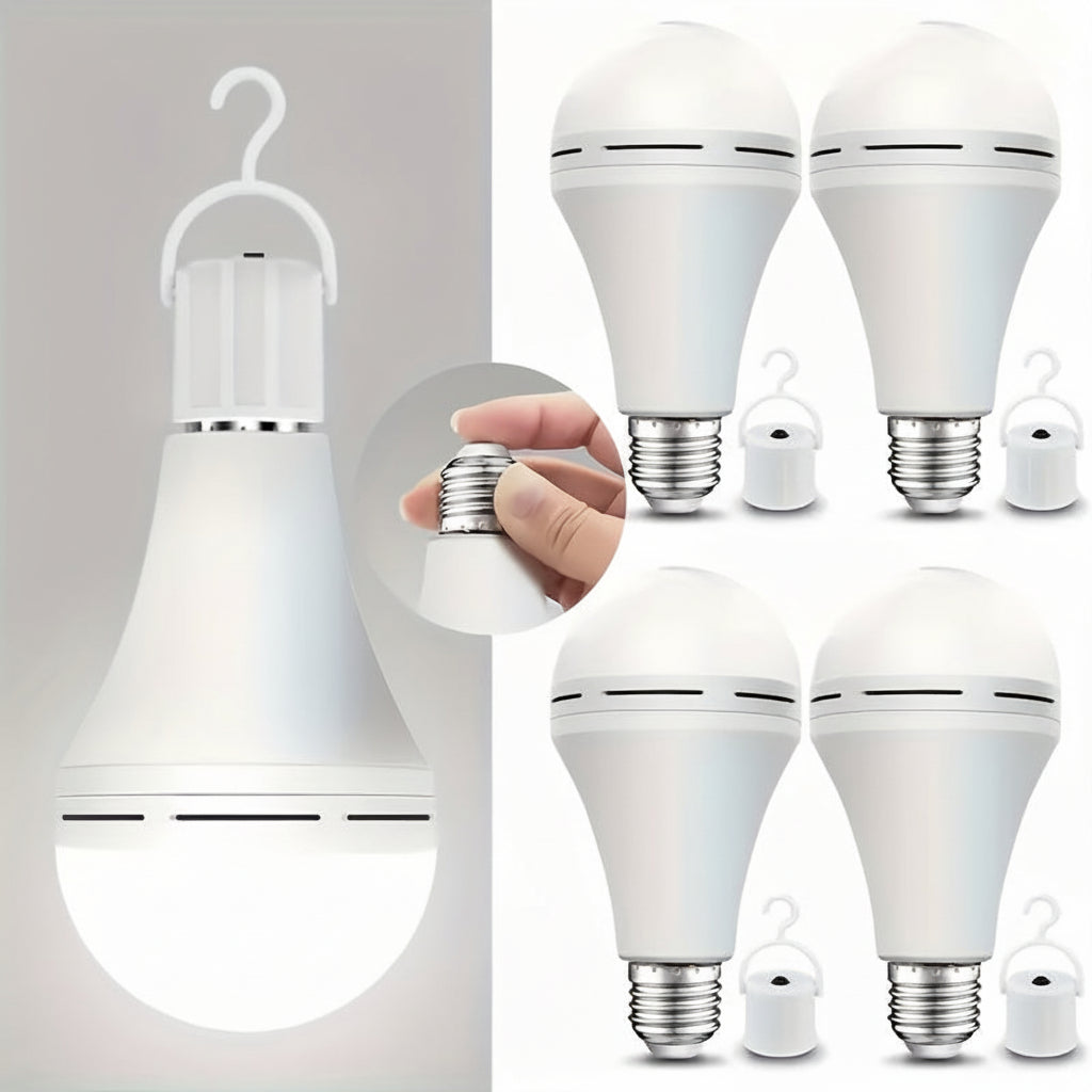 Rechargeable LED Bulb For Emergency Lighting And Everyday Use | Temsk
