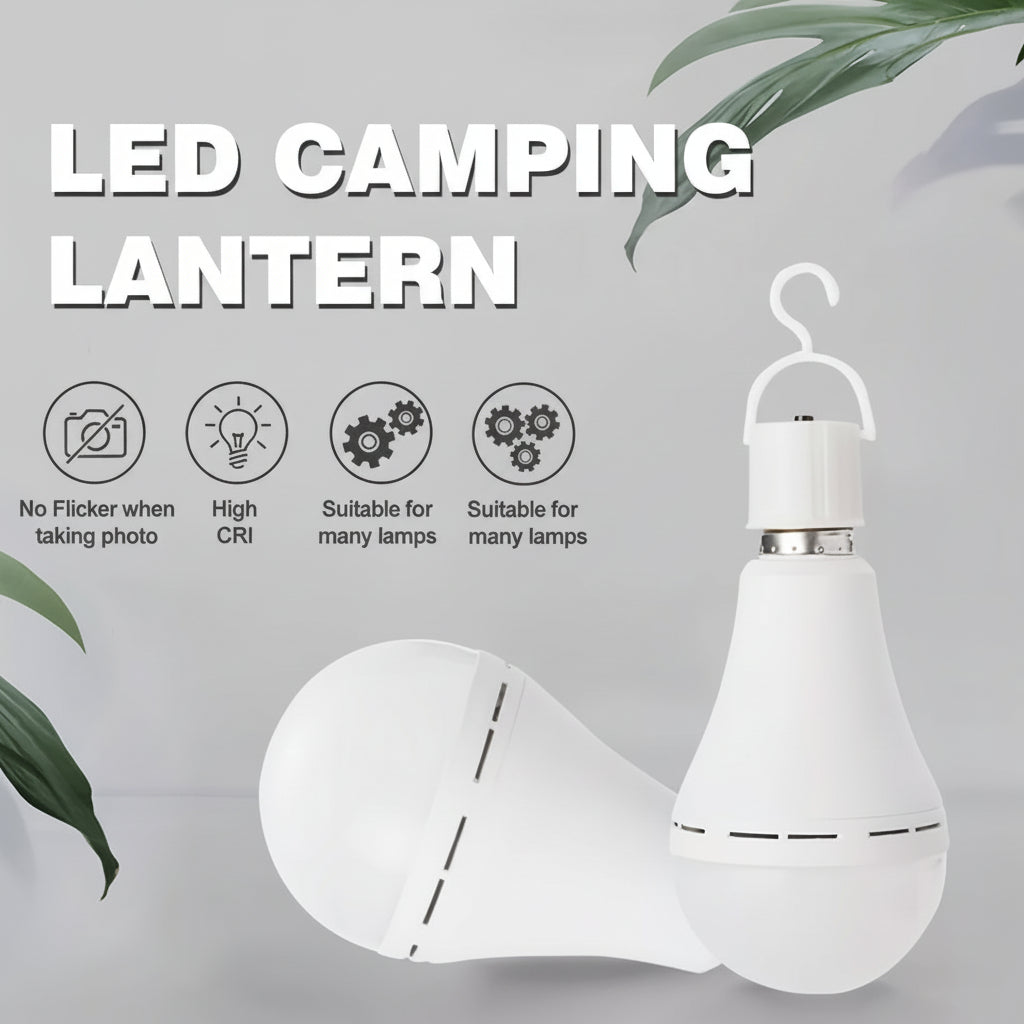 Rechargeable LED Bulb For Emergency Lighting And Everyday Use | Temsk