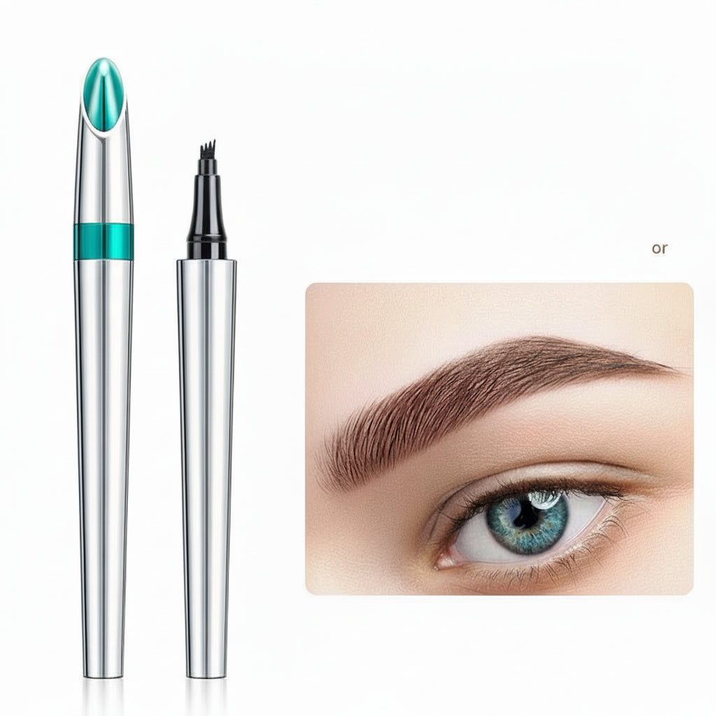 Brow Pen Microblading 4 Tip Waterproof For Natural Hair Stroke Brows | Temsk