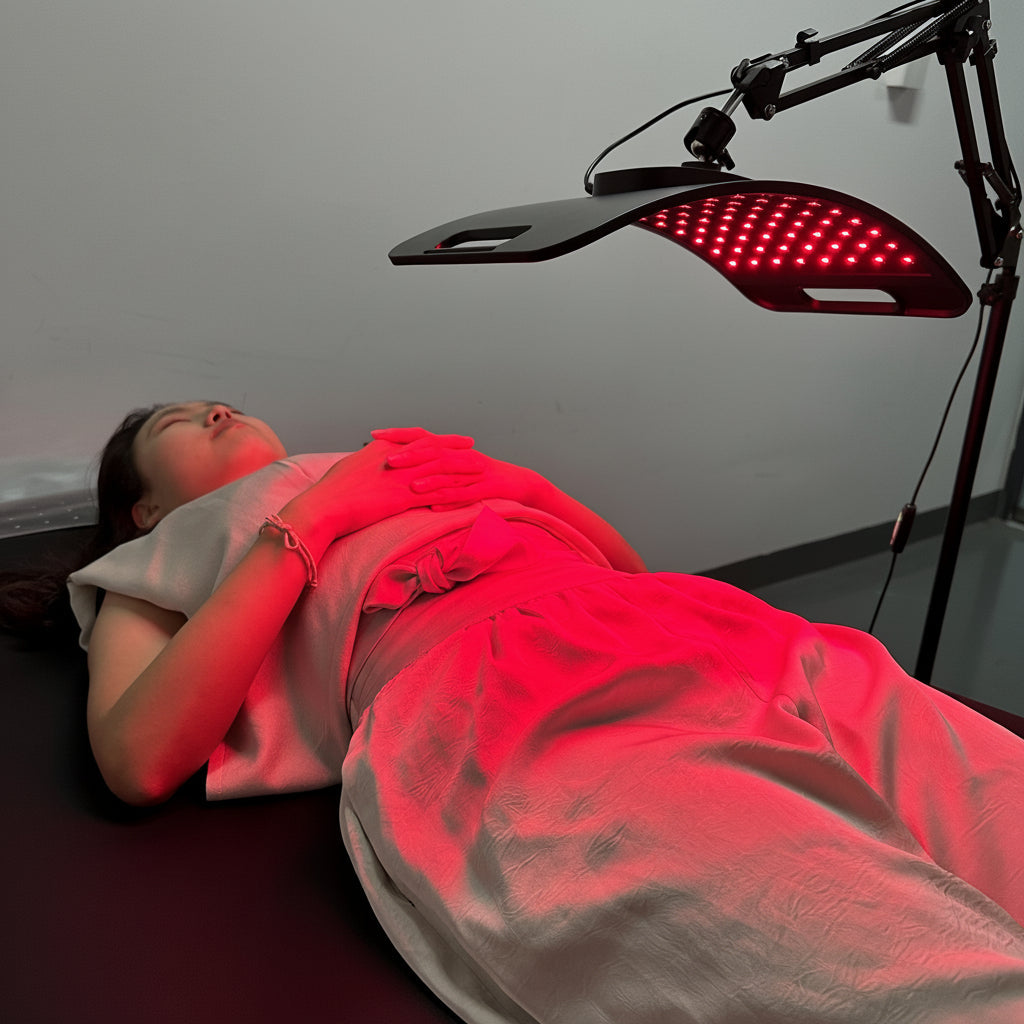 Home Wellness Red Light Therapy Device With Infrared Stand | Temsk
