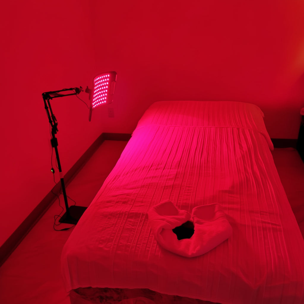 Home Wellness Red Light Therapy Device With Infrared Stand | Temsk