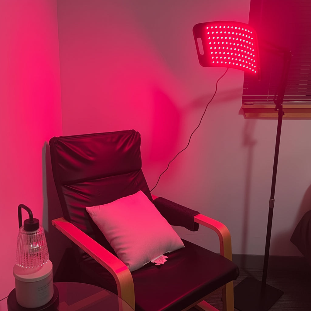 Home Wellness Red Light Therapy Device With Infrared Stand | Temsk