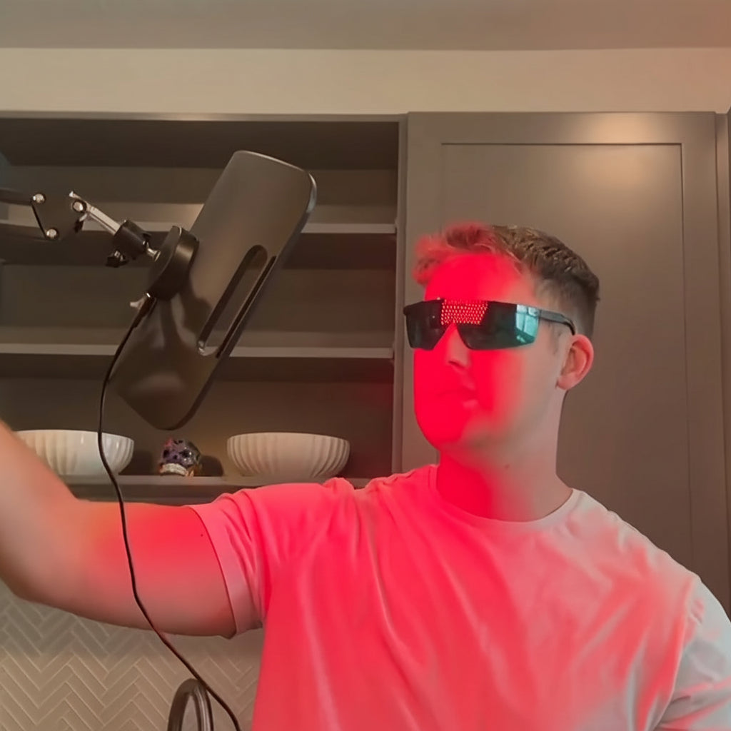 Home Wellness Red Light Therapy Device With Infrared Stand | Temsk