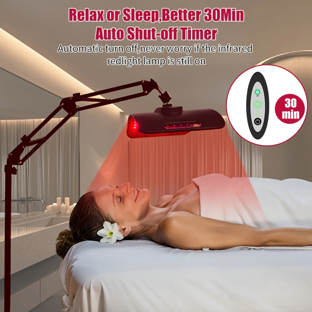 Home Wellness Red Light Therapy Device With Infrared Stand | Temsk