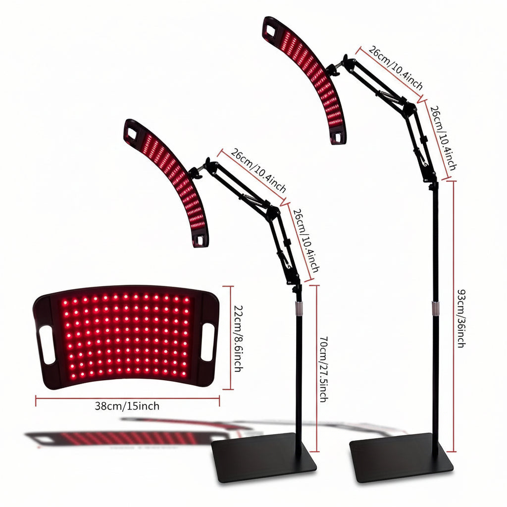Home Wellness Red Light Therapy Device With Infrared Stand | Temsk