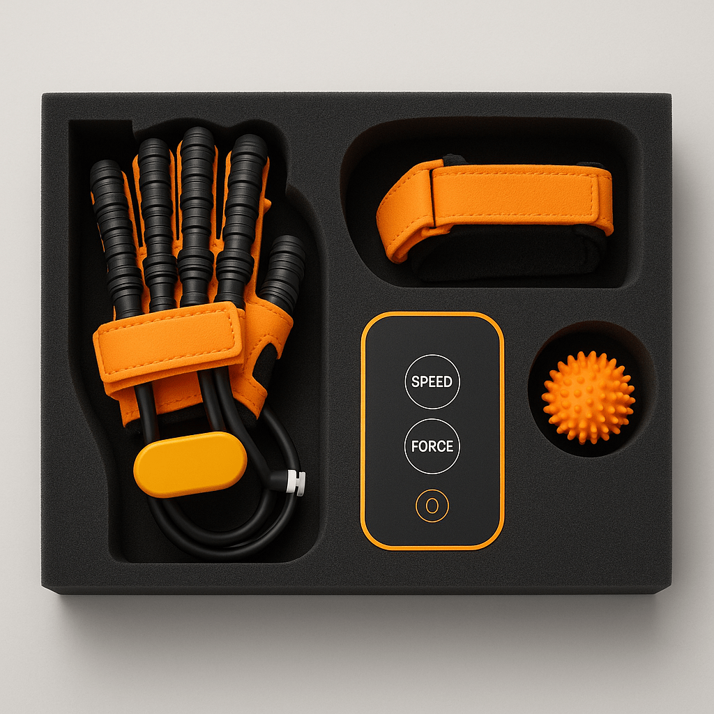 GripNova Auto Hand Trainer Glove For Home Rehabilitation And Strength Building | Temsk