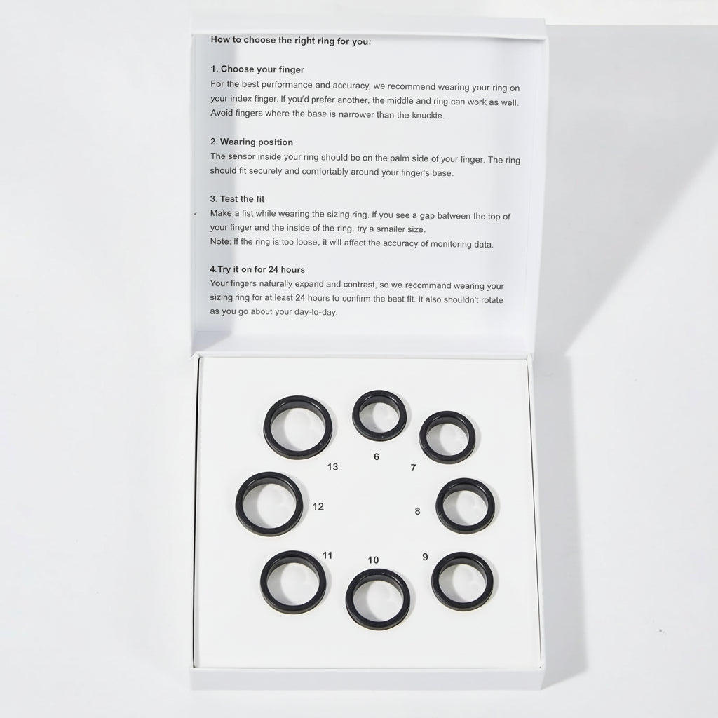 Smart-Ring-Schlaftracker für Gesundheit und Schlafqualität | Temsk
