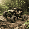 TerraBeast 6WD RC Monster Truck With LED Lights, 52 km/h Top Speed For Offroad Fun | Temsk