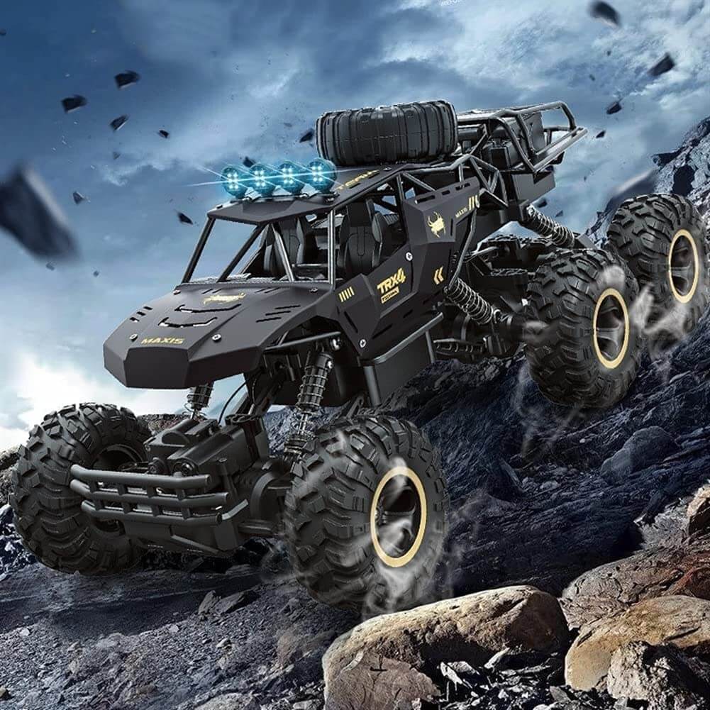 TrailRover 6WD Remote-Controlled Monster Truck For Powerful Off-Road Driving Fun | Temsk