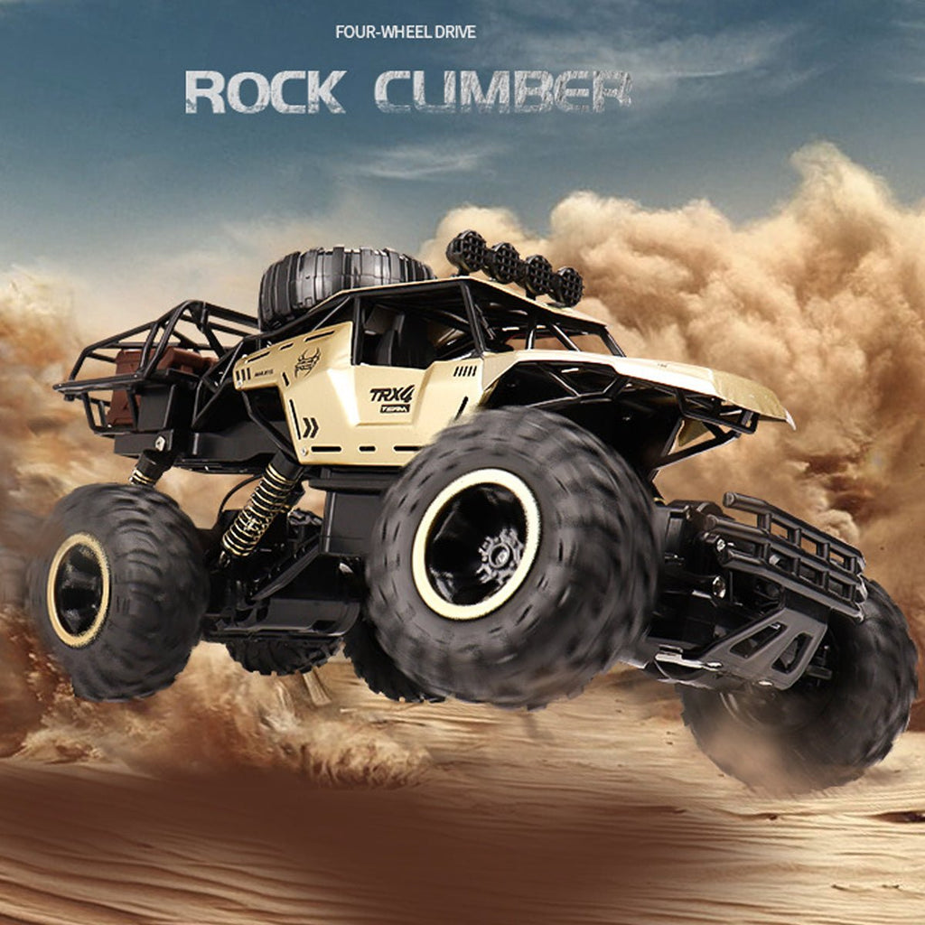 TerraBeast 6WD RC Monster Truck With LED Lights, 52 km/h Top Speed For Offroad Fun | Temsk