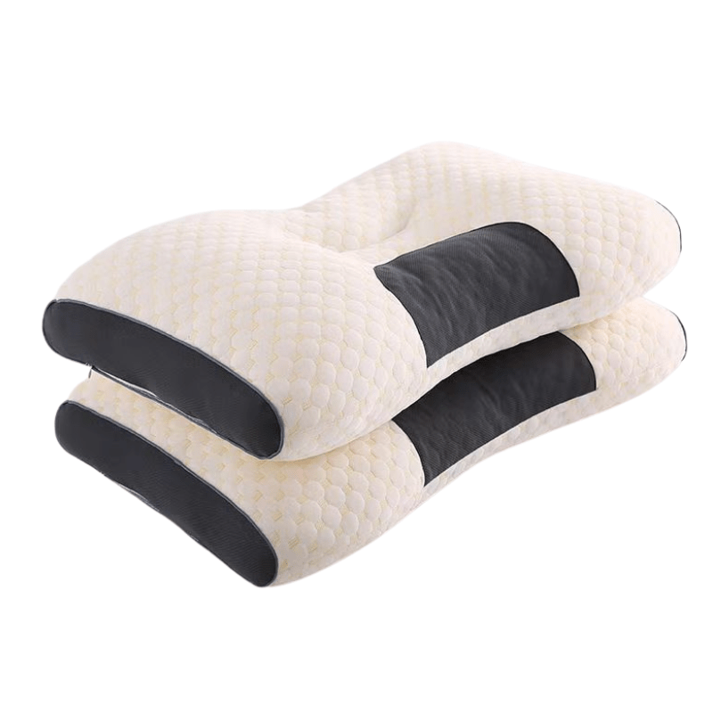 SpineEase Ergonomic Orthopedic Pillow For Neck And Back Support | Temsk