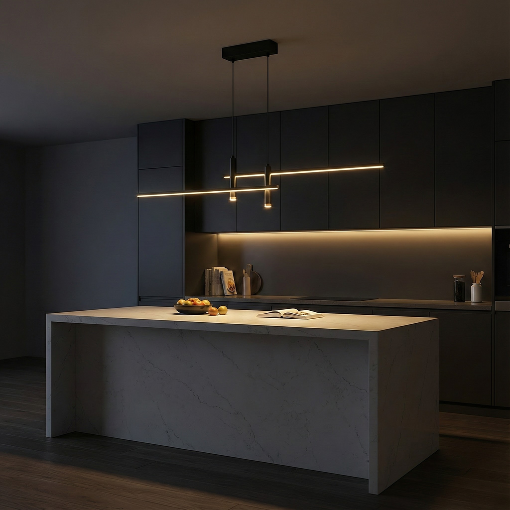 NovaGlow Elegant Modern Kitchen Pendant Lighting For Stylish Spaces | Temsk