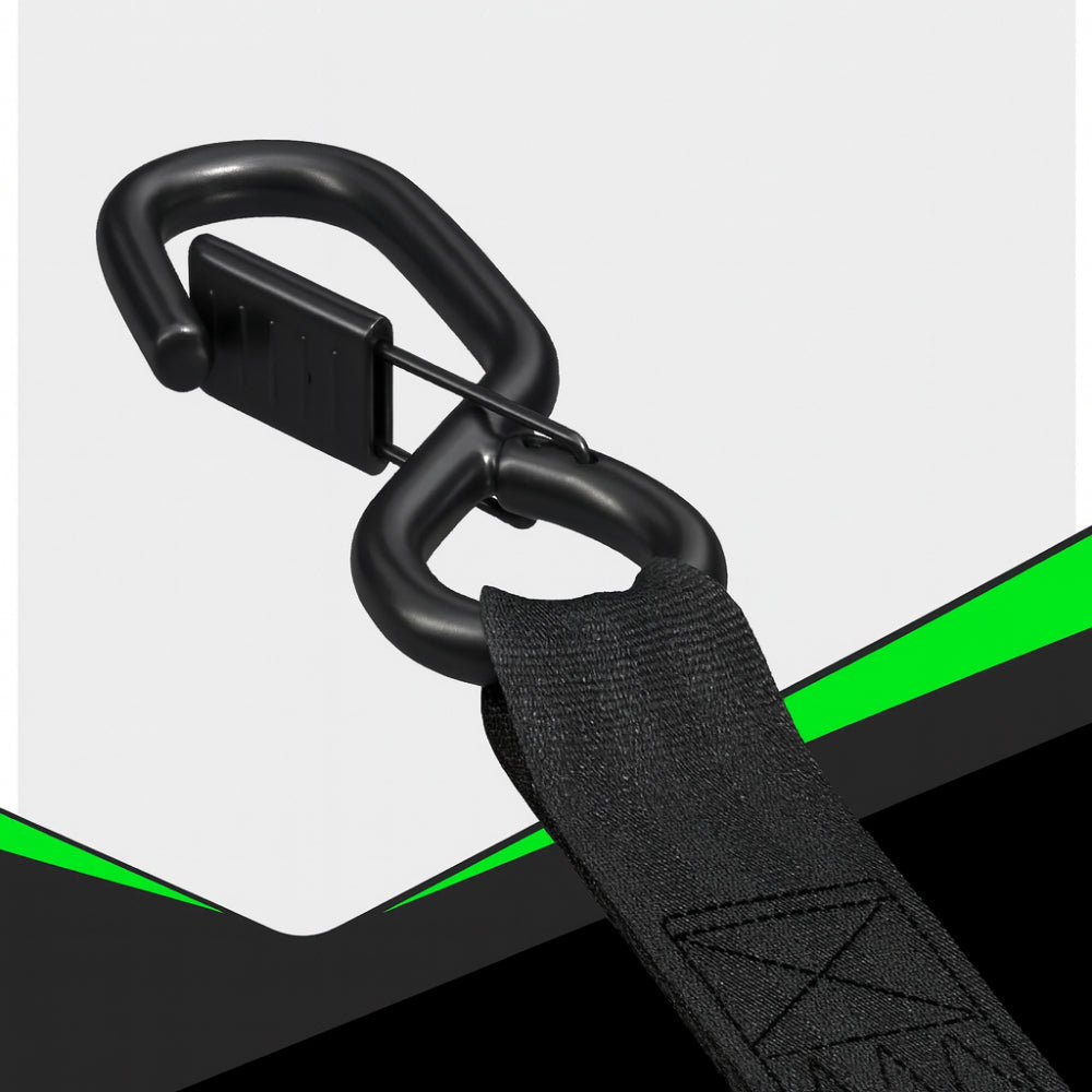 Ratchet Straps Cargo Tie Down Set With Retractable Hooks Heavy Duty | Temsk