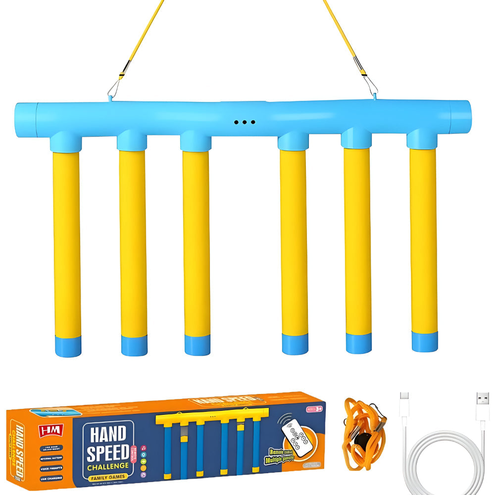 Falling Stick Reflex Challenge For Kids Indoor Play Sessions | Temsk