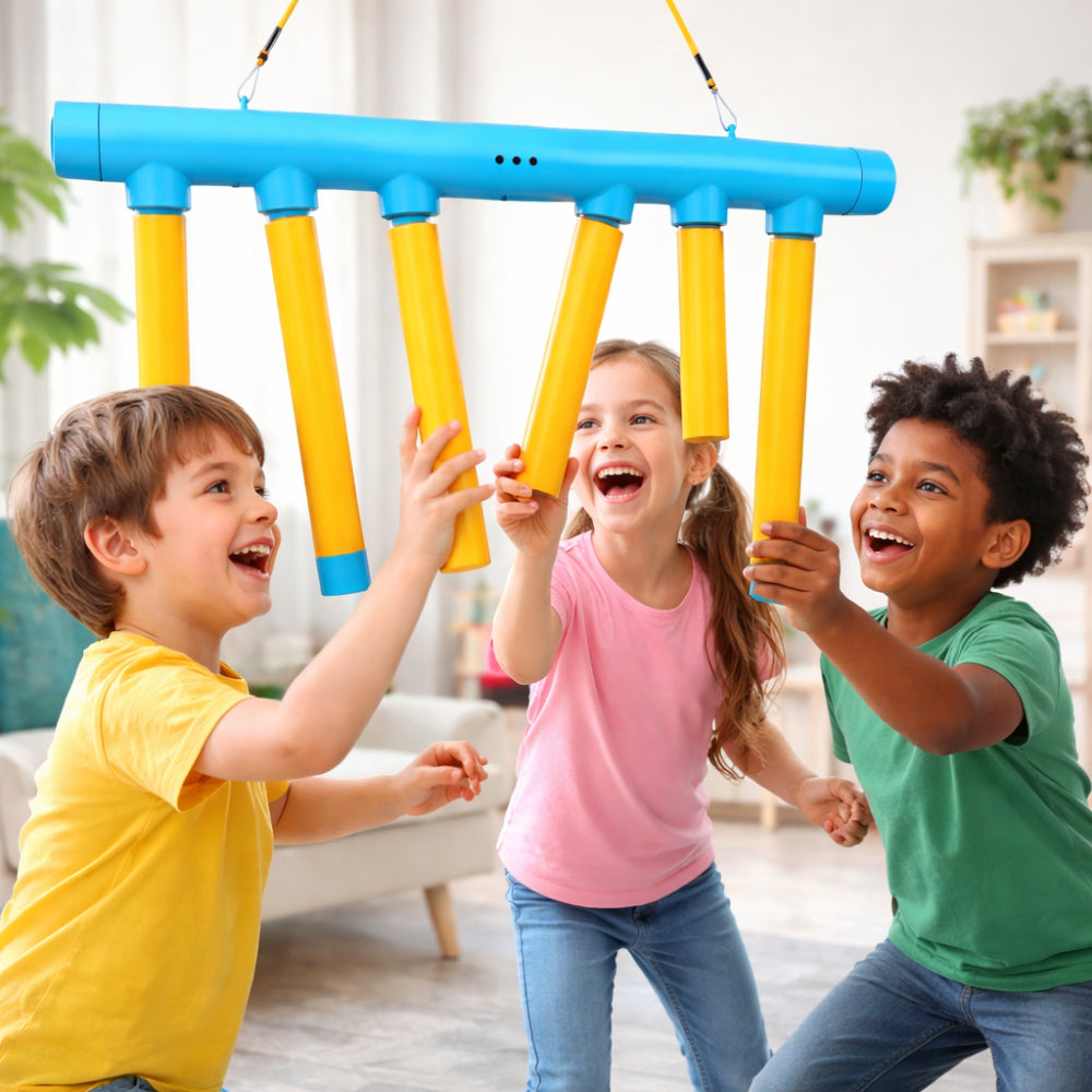 Falling Stick Reflex Challenge For Kids Indoor Play Sessions | Temsk
