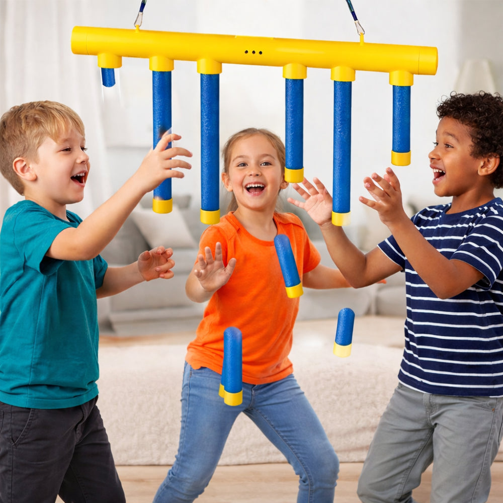 Falling Stick Reflex Challenge For Kids Indoor Play Sessions | Temsk