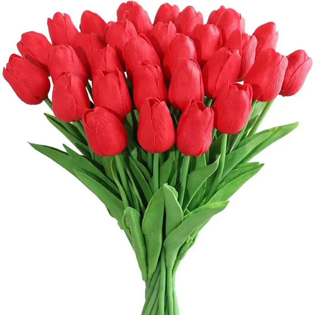 Velora Real Touch Artificial Tulips For Elegant Decoration | Temsk