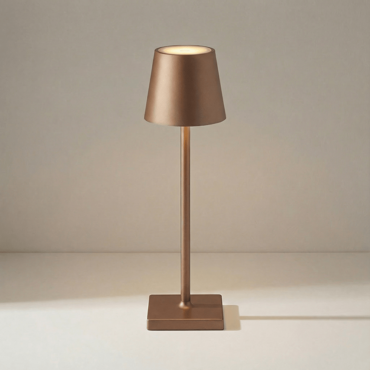 Dobíjecí LED stolní lampa s dotykovým ovládáním, stmívatelná, výška 15 palců | Temsk