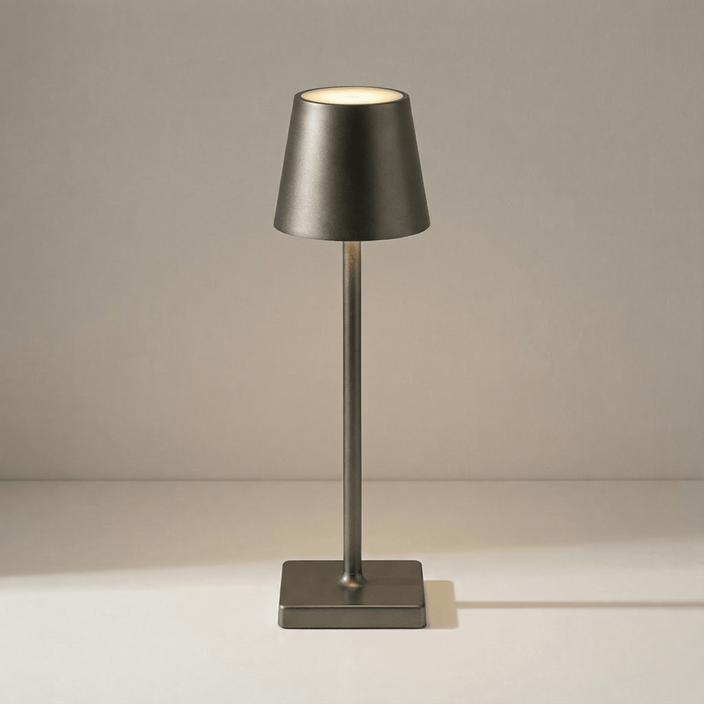 Dobíjecí LED stolní lampa s dotykovým ovládáním, stmívatelná, výška 15 palců | Temsk