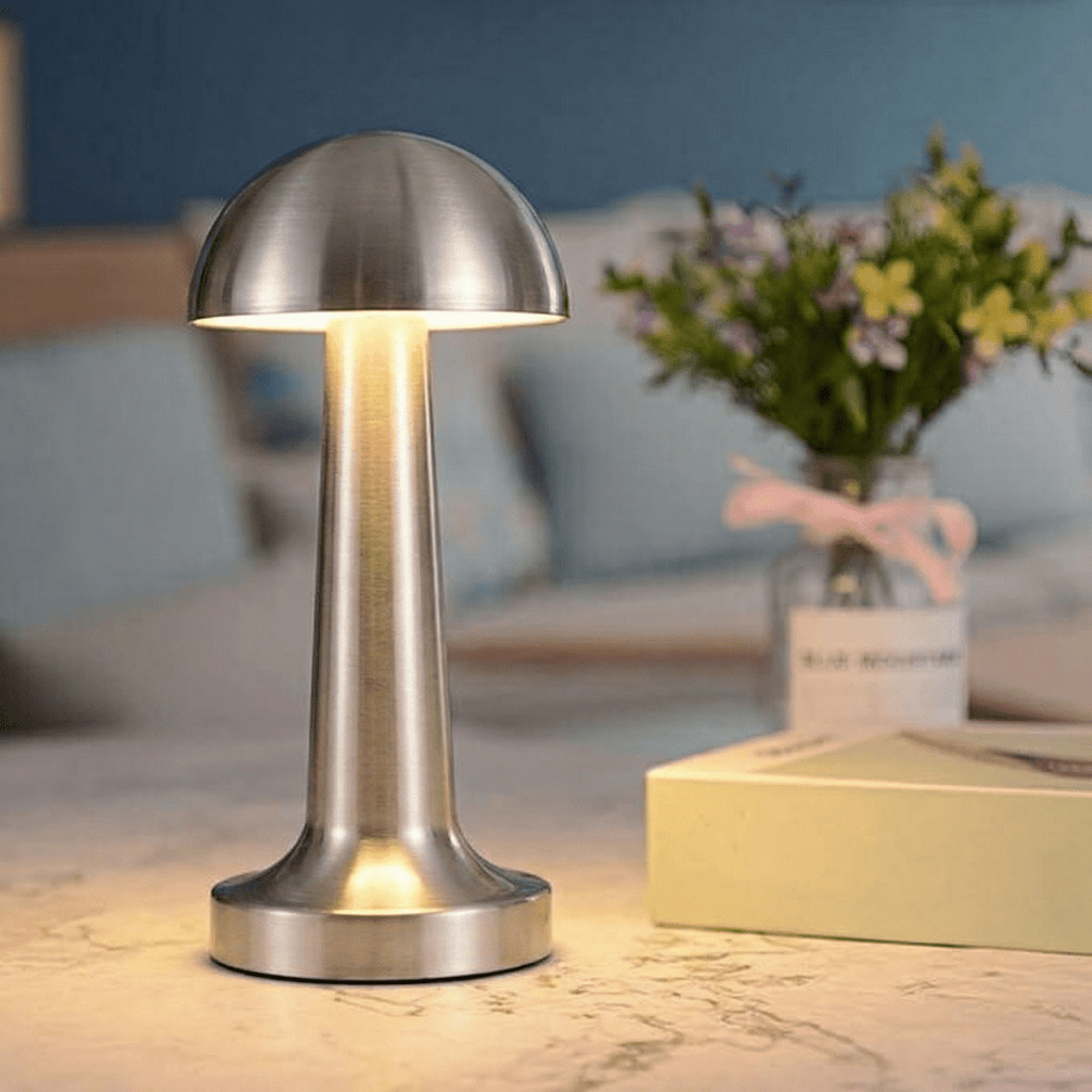 Contemporary Design Rechargeable LED Table Lamp With Touch Control | Temsk