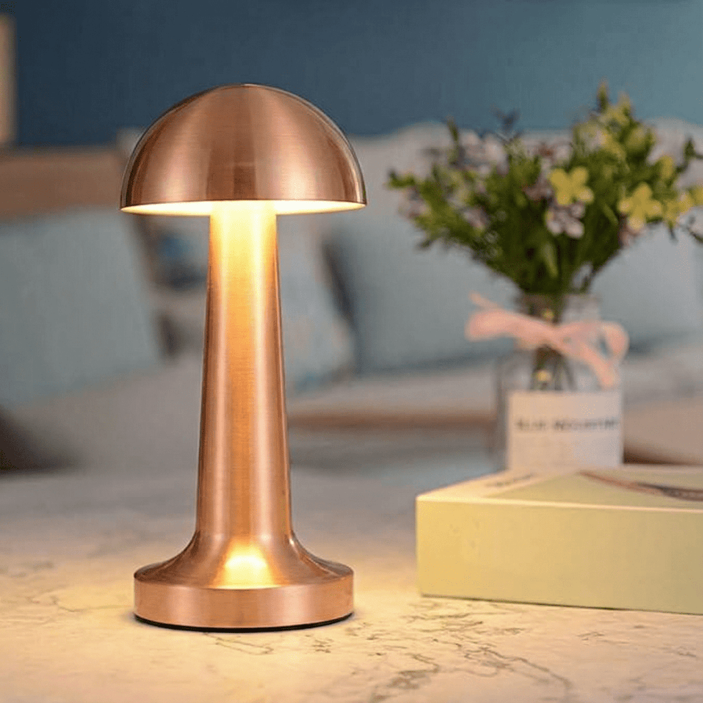 Contemporary Design Rechargeable LED Table Lamp With Touch Control | Temsk