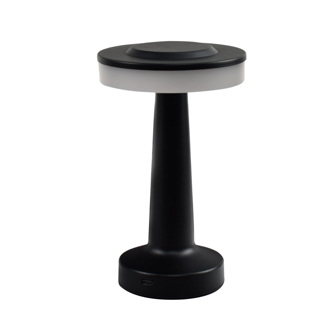 LED Rechargeable Table Lamp With Touch Control And Metal Design | Temsk