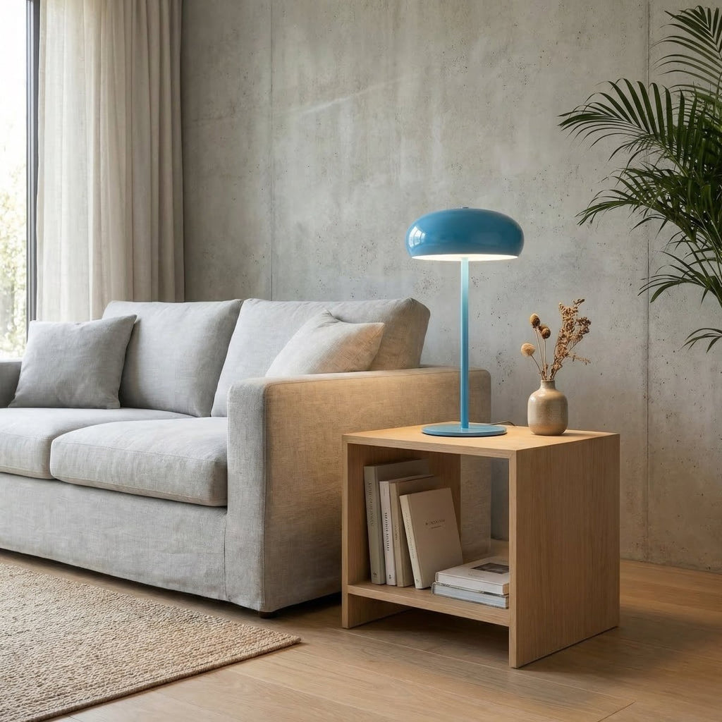 Rechargeable LED Table Lamp With USB Charging And 15 Inches Tall | Temsk