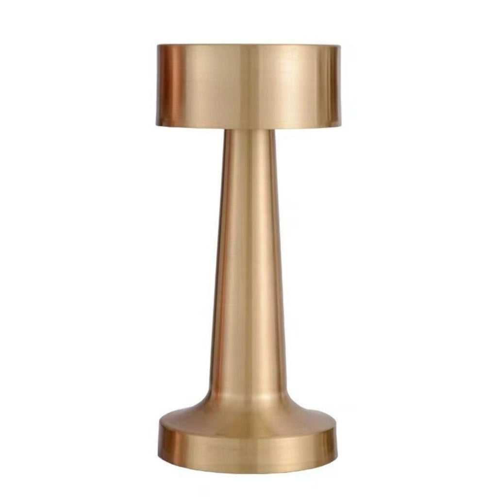 Rechargeable Table Lamp With LED Light And Touch Control, 15 Inches | Temsk