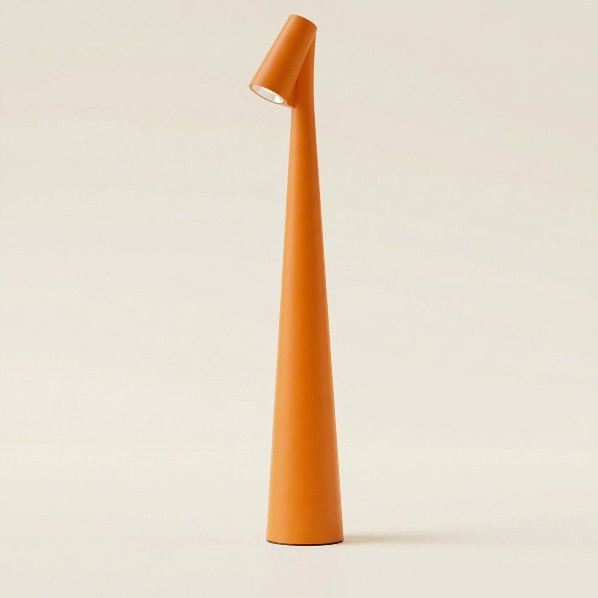 Rechargeable Cone LED Table Lamp With Touch Control 12 Inches Tall | Temsk