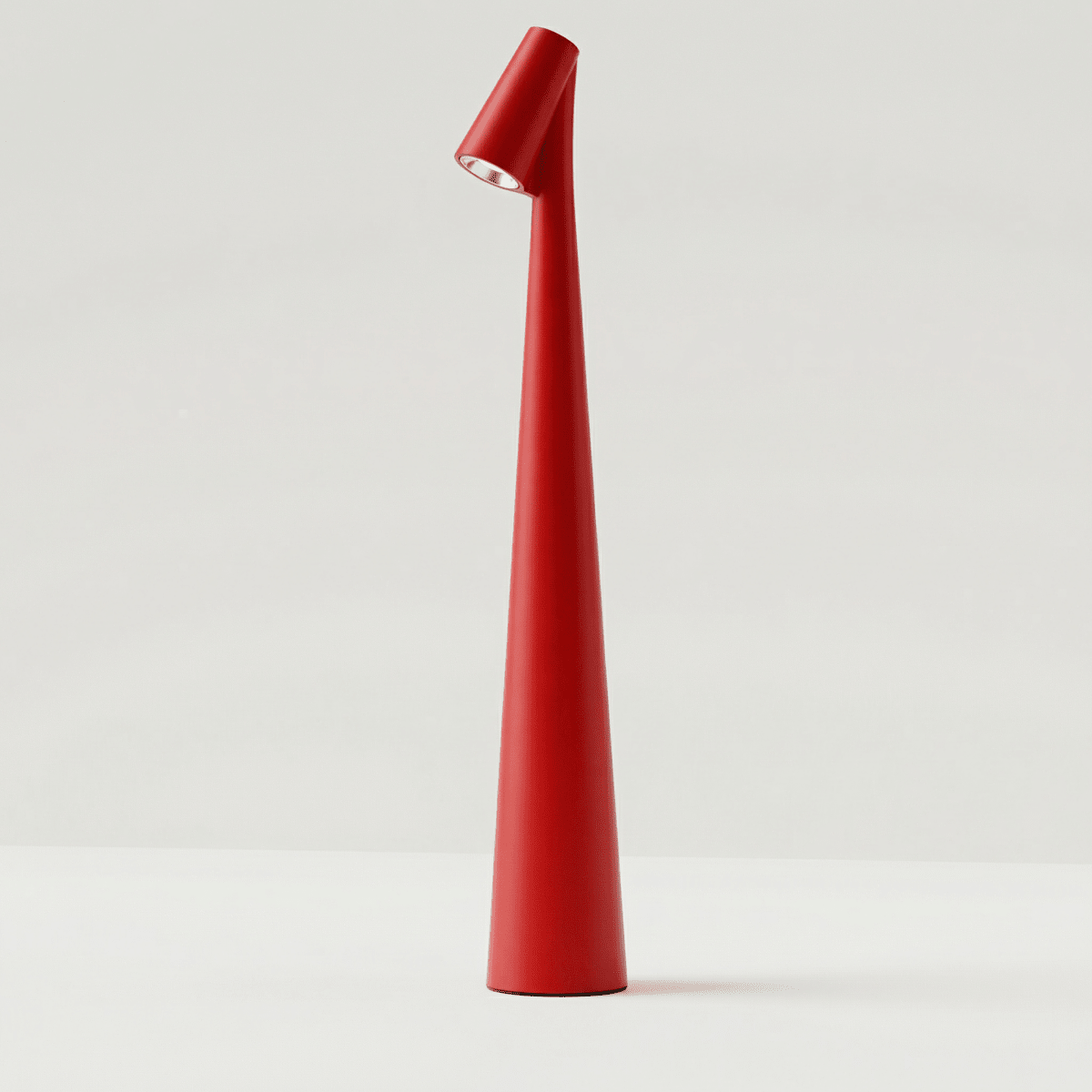 Rechargeable Cone LED Table Lamp With Touch Control 12 Inches Tall | Temsk