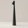 Rechargeable Cone LED Table Lamp With Touch Control 12 Inches Tall | Temsk