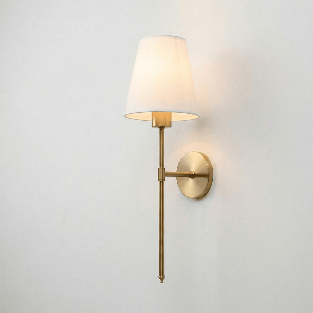 Rechargeable Wall Lamp With Modern Design And Metal Construction 12 Inches | Temsk