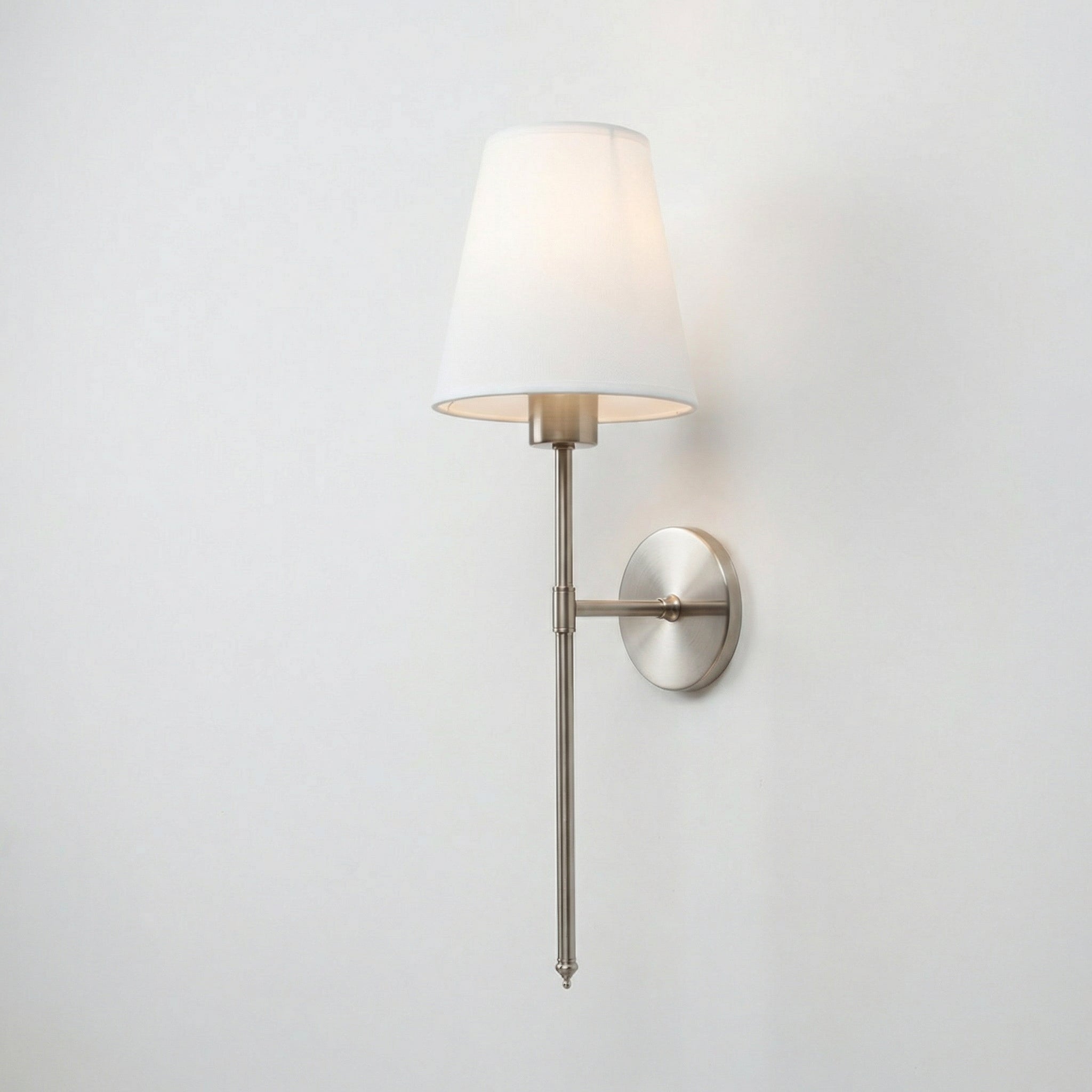 Rechargeable Wall Lamp With Modern Design And Metal Construction 12 Inches | Temsk