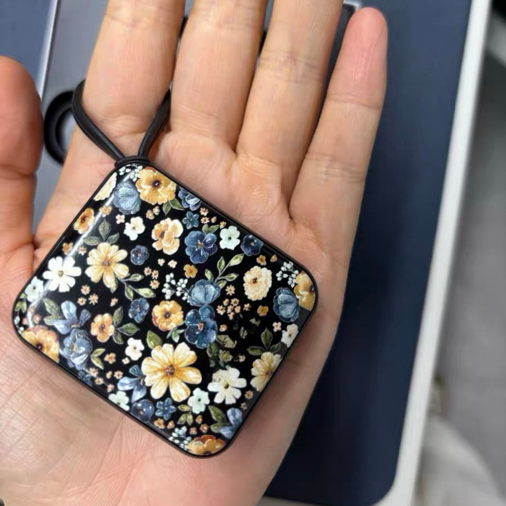 Floral Rechargeable Electric Pocket Heater, Hand Warmer | Temsk