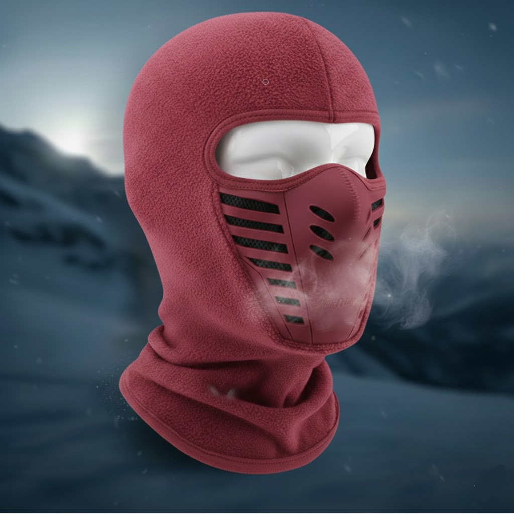 Winter Thermal Windproof Face Mask With Full Coverage For Outdoor Sports | Temsk