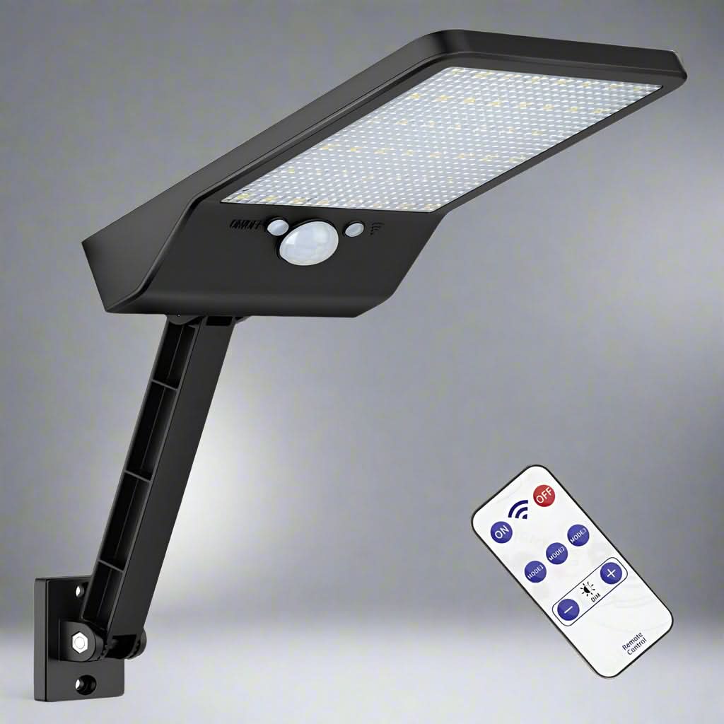 NovaGlow Solar Spotlight LED Outdoor Light With Motion Sensor And Remote | Temsk