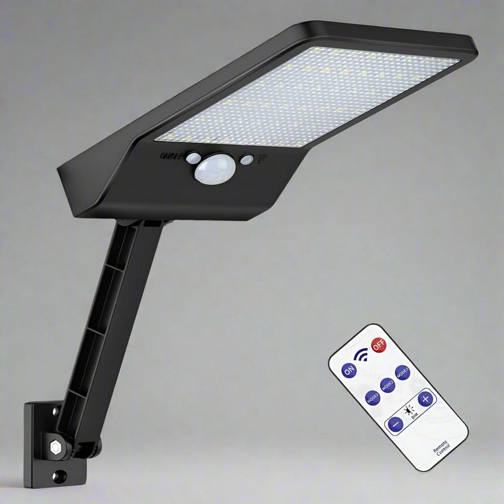 NovaGlow Solar Spotlight LED Outdoor Light With Motion Sensor And Remote | Temsk