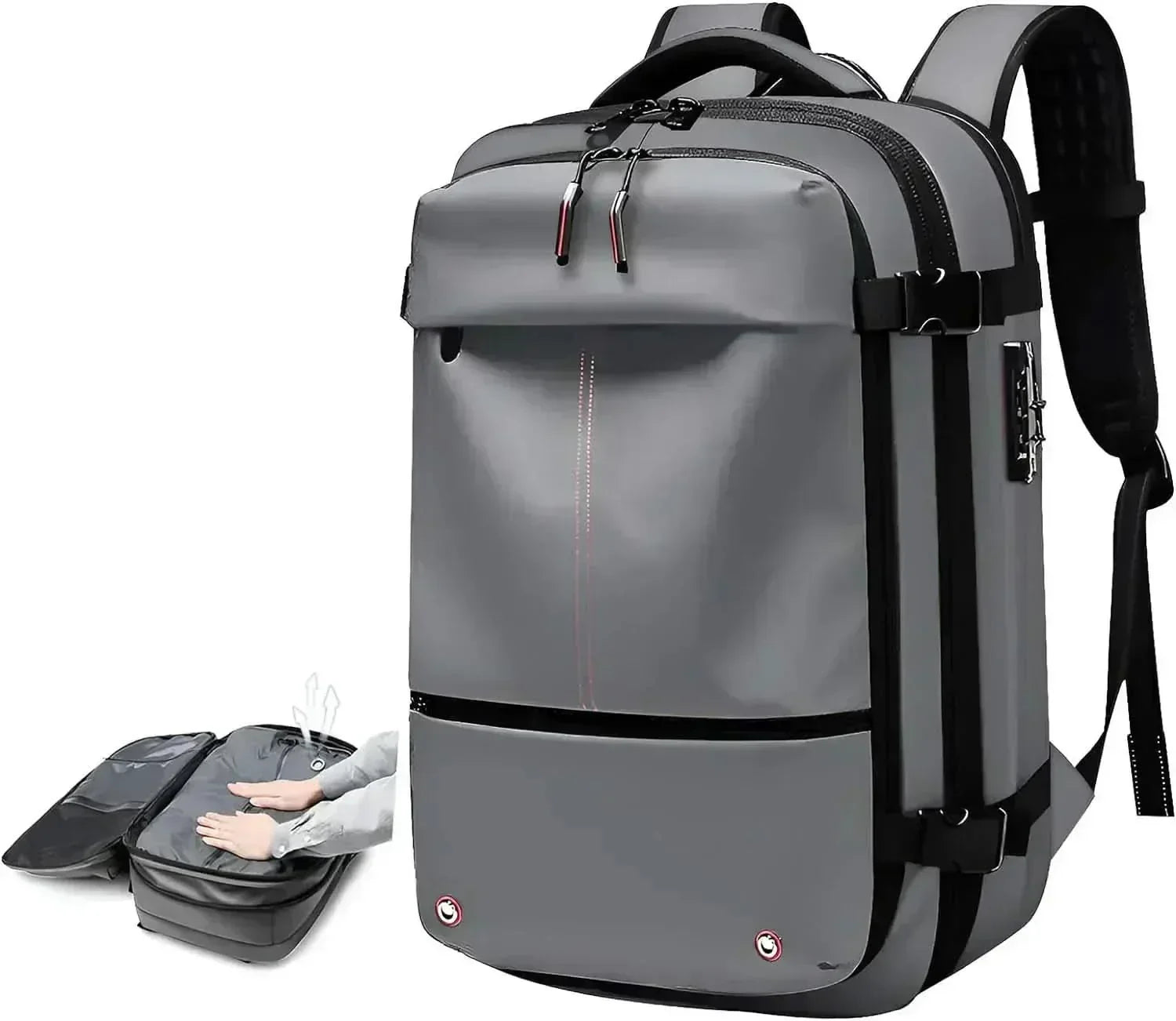 AeroTrail faltbarer Laptop-Rucksack für kompaktes Reisen | Temsk