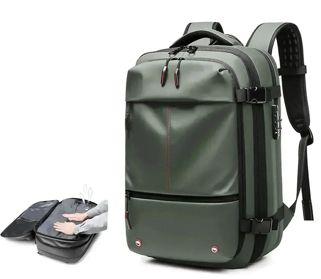 AeroTrail faltbarer Laptop-Rucksack für kompaktes Reisen | Temsk