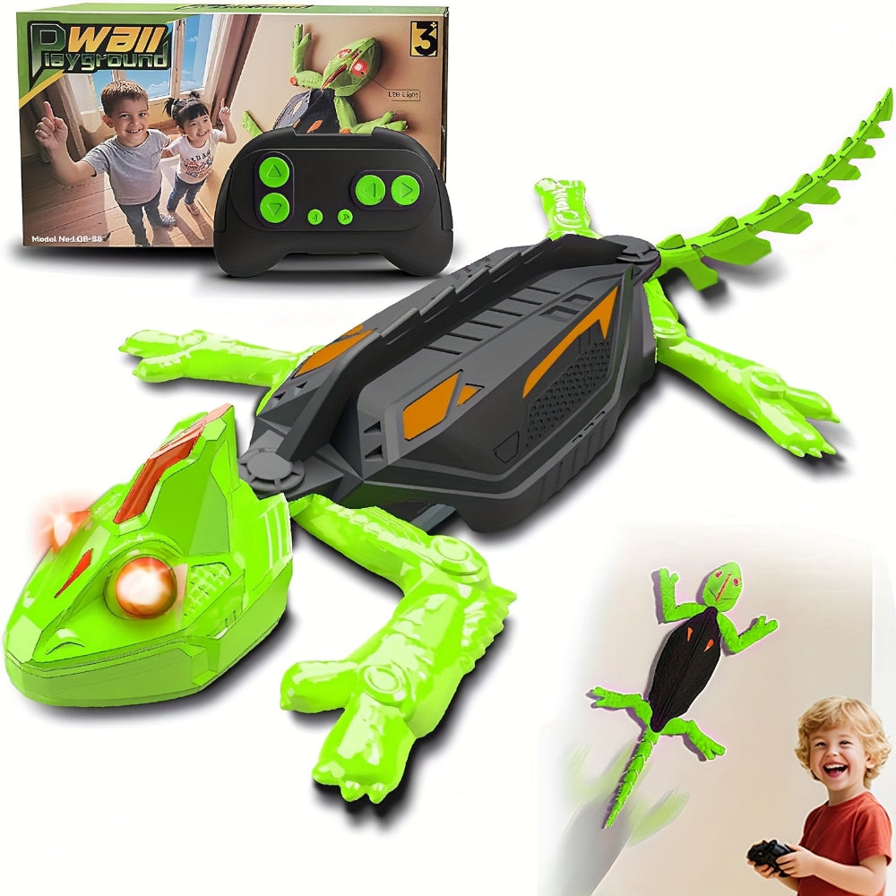 Gecko LED RC Wall-Climbing Lizard Toy For Kids And Fans | Temsk