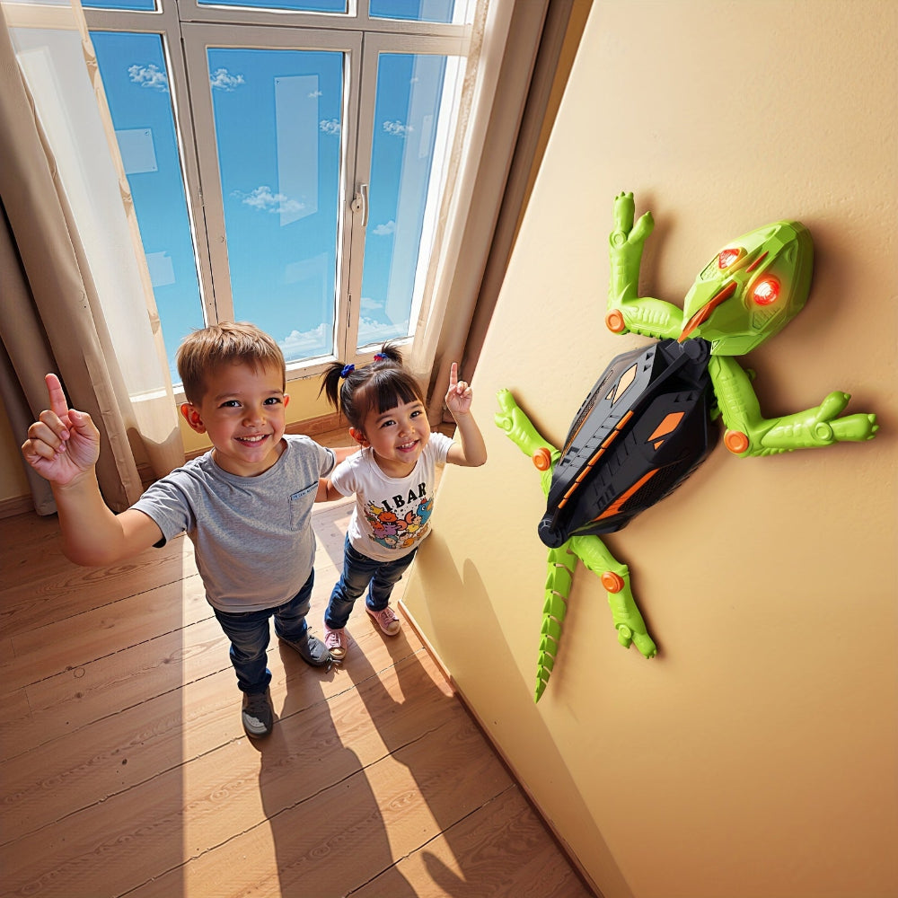 Gecko LED RC Wall-Climbing Lizard Toy For Kids And Fans | Temsk