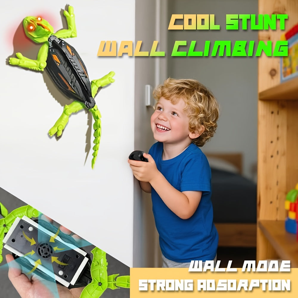 Indoor RC Lizard Wall-Climbing Toy Robot For Kids Playtime | Temsk