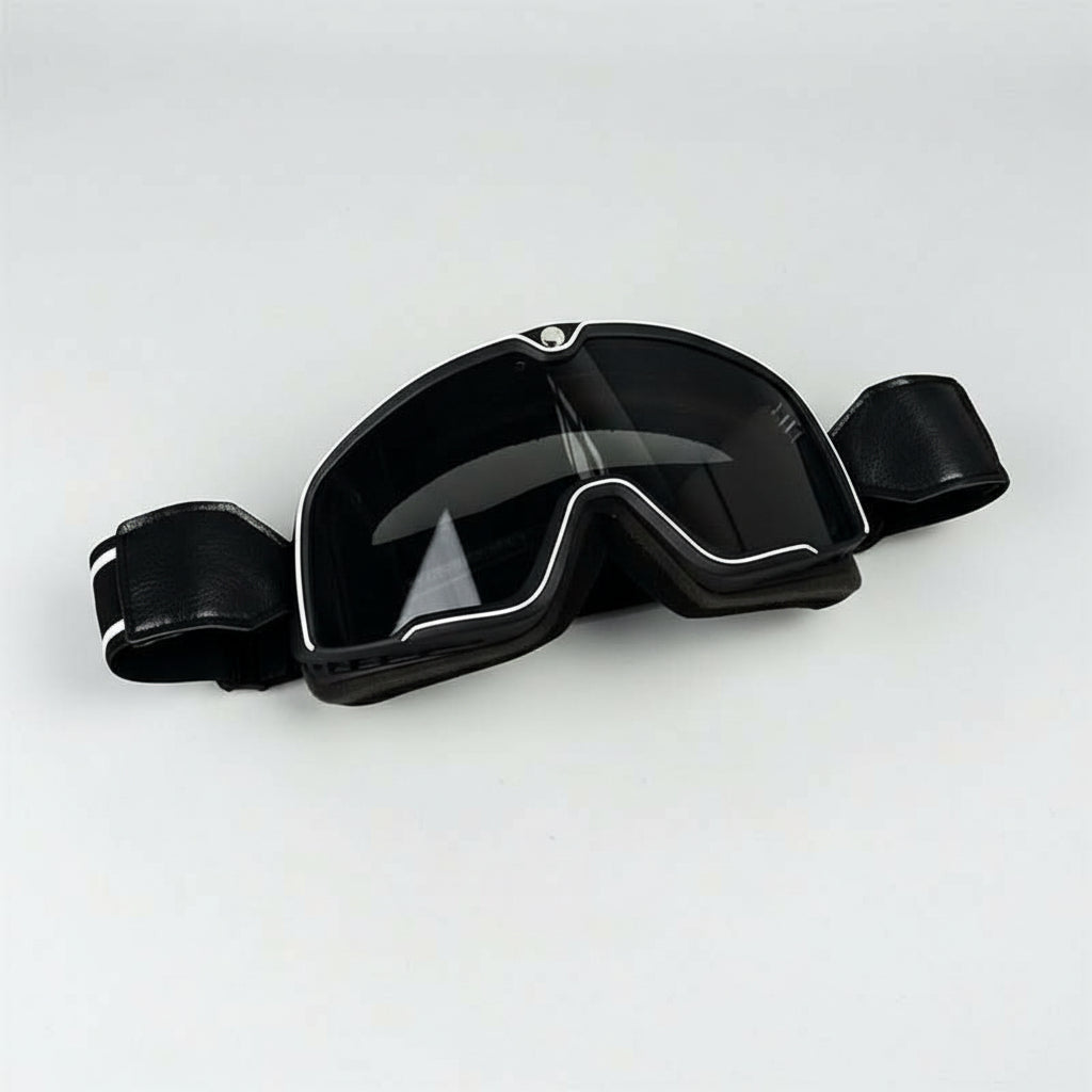 Retro Motorcycle Goggles For Men With UV Protection | Temsk