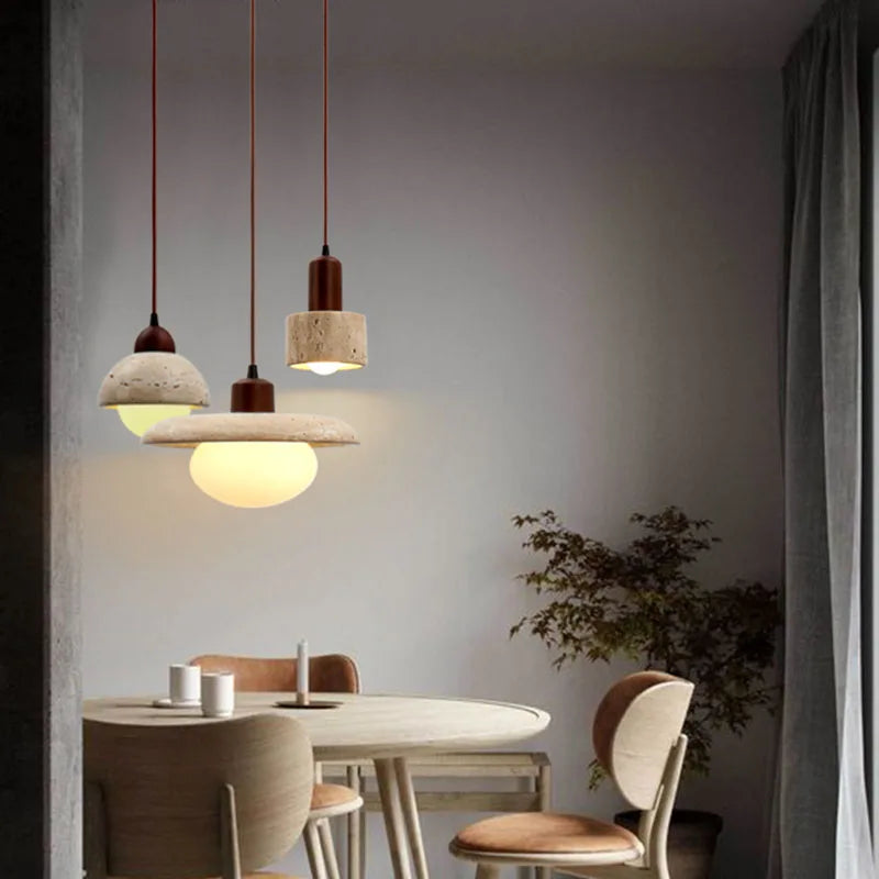 LumaSculpt Wabi Sabi Pendant Lighting For Home Decor | Temsk