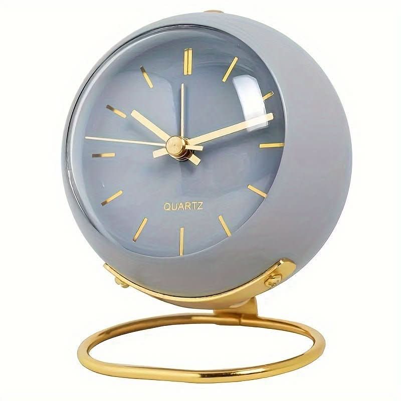 Lumina Uhr Retro-Analog-Wecker mit geräuschlosem Laufwerk | Temsk