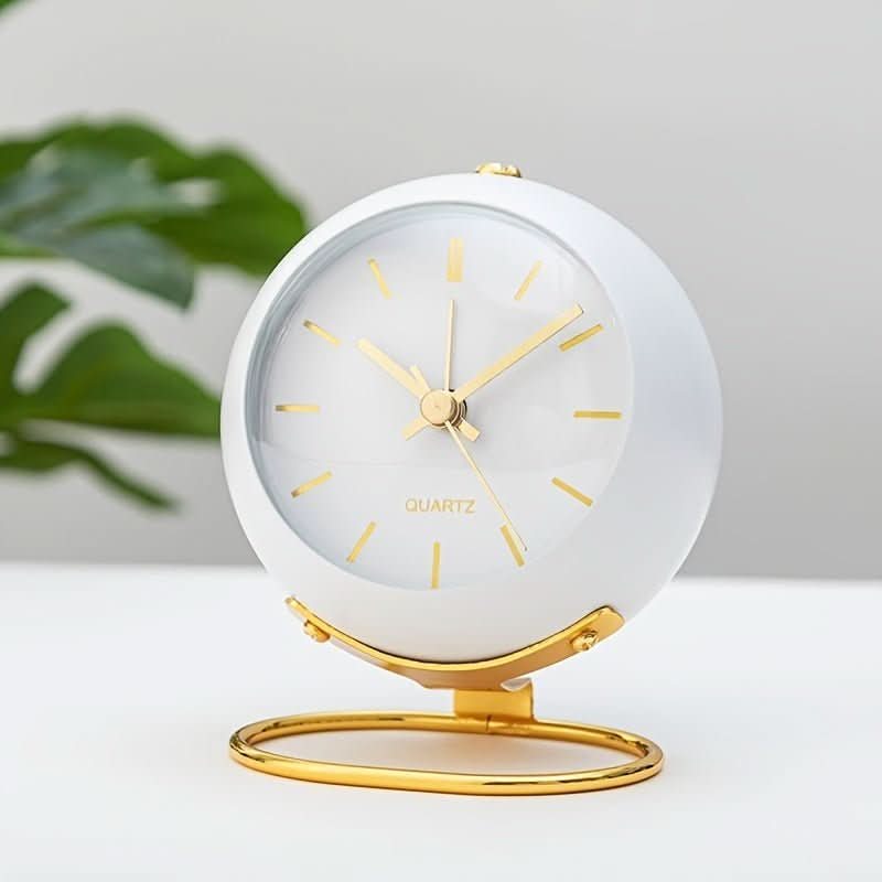 Lumina Uhr Retro-Analog-Wecker mit geräuschlosem Laufwerk | Temsk