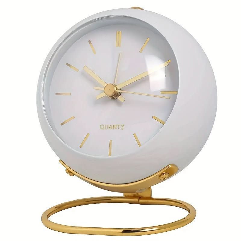 Lumina Uhr Retro-Analog-Wecker mit geräuschlosem Laufwerk | Temsk