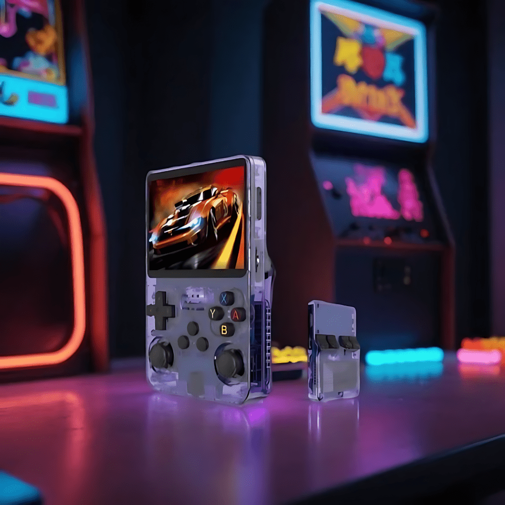 Retro Handheld Gaming Console Portable With 10,000 Built In Games | Temsk